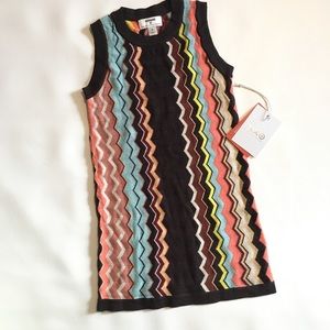 Missoni Target Kids Girls Sweater Dress Sleeveless